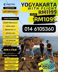 Yogyakarta Package with Flight